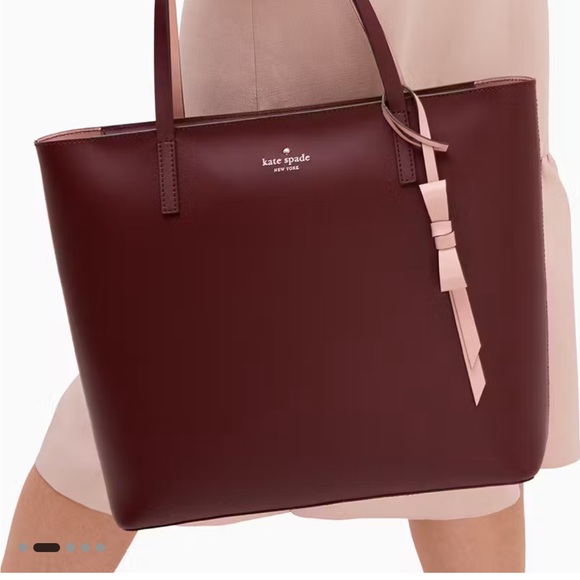 kate spade Handbags - Kate Spade | Lawton Way Rose | tote | cherrywood
